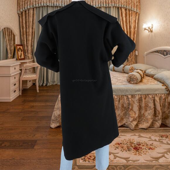 Vintage Yeohlee Long Maxi Coat with Wide Collar - Picture 2 of 13